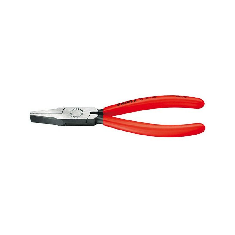 

Knipex - Pinza de picos planos, cabeza pulido, Asas de tubo de plástico, Largo : 125 mm