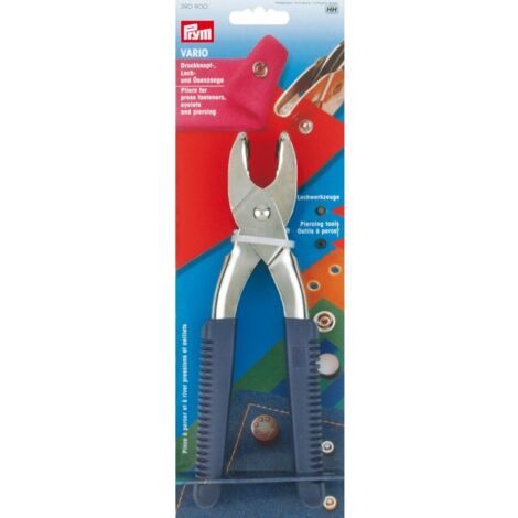 Alicates Prym vario ergonómico punzones intercambiables 3mm 4mm