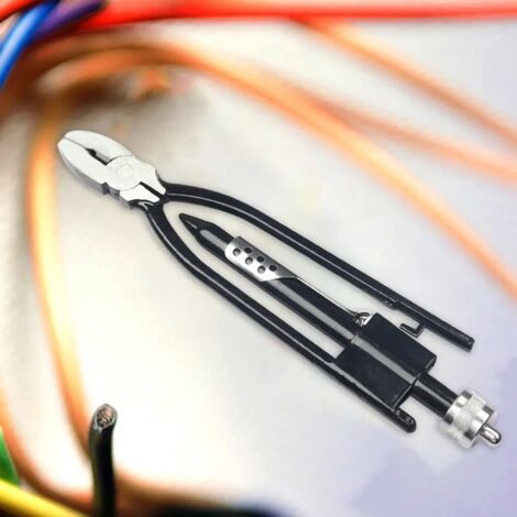 Alicates Twister Lock de 9 pulgadas, herramienta para torcer cables de seguridad de acero al carbono para máquinas aeroespaciales, automotrices y de carreras.