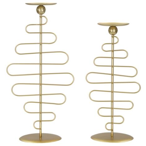 ALID CANDLE HOLDER SET 2 PCS CM 20X16X43