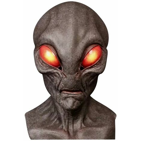 Alien Latex Mask Halloween Alien Horror Mask Casque (Alien [Yeux Rouges])