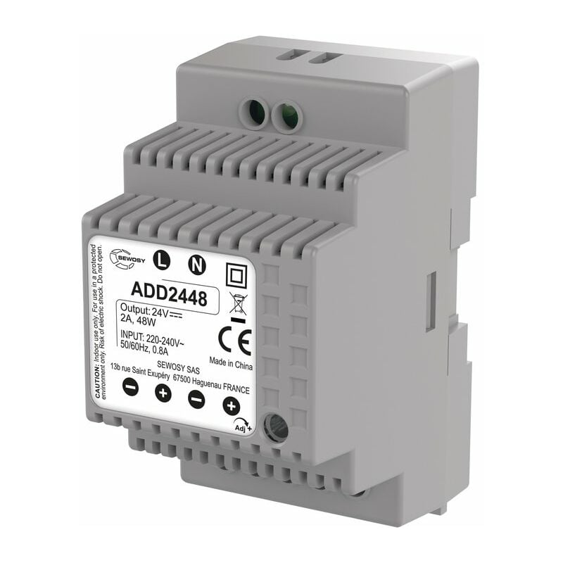 Sewosy - Alimentation modulaire sur rail Din