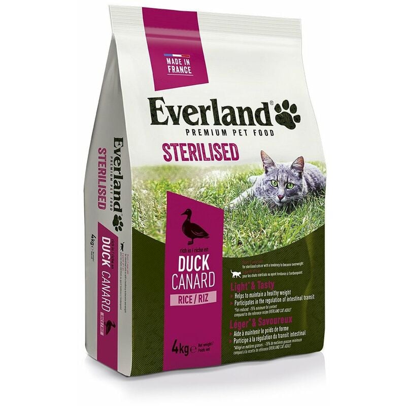 aliment chat nutrio sterilise 4kg - Everland