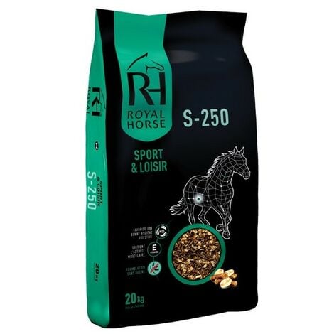 main image of "aliment cheval floconné s250 20 kg ROYAL HORSE"