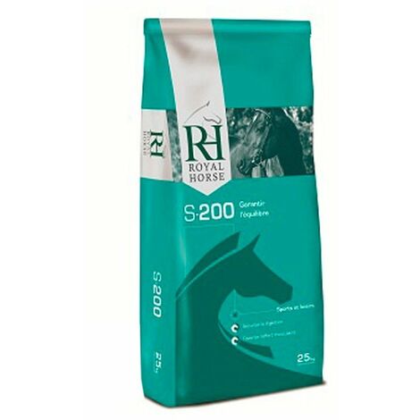 Aliment Cheval Granulé S200 25 Kg Royal Horse