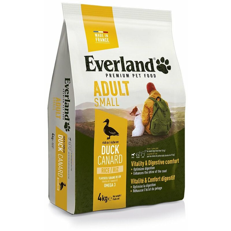 aliment chien nutrio adult s&m 4kg - Everland
