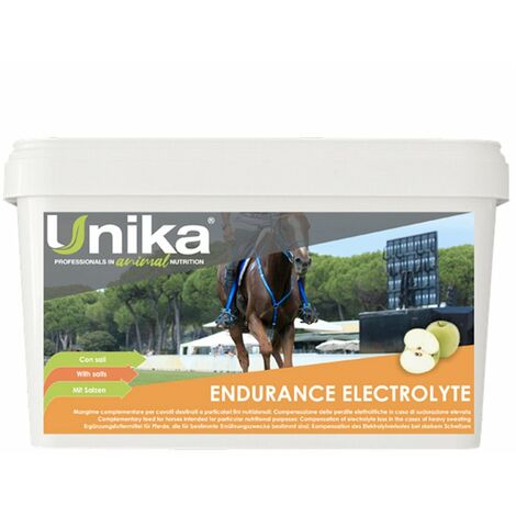 Aliment complémentaire Endurance Electrolyte idéal pour apporter des sels électrolytes dans l'alimentation du cheval d'endurance 3kg