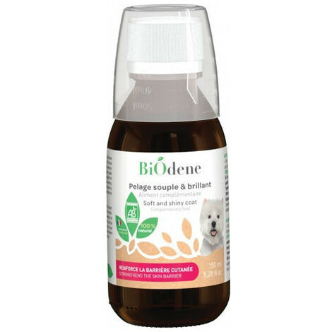 Aliment complémentaire Pelage souple et brillant 150ml Pour Chiens - Francodex - Multicolor