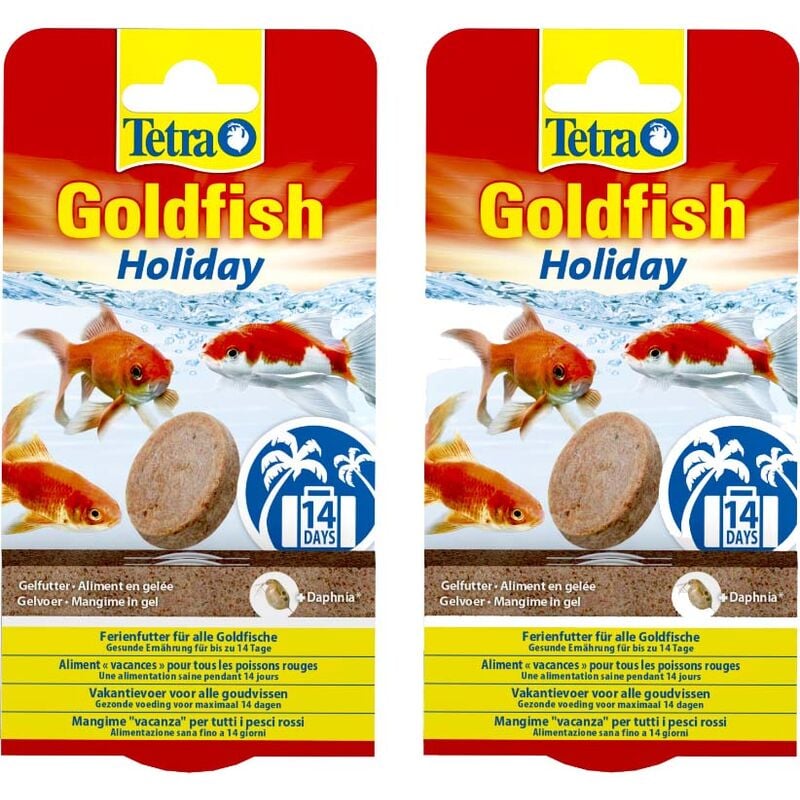 Tetra - Aliment complet goldfish holiday 2x12 gr (Lot de 2)