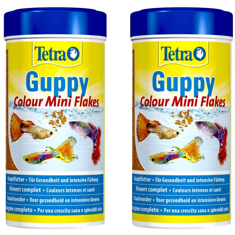 Tetra - Aliment complet guppy colour 250 ml (Lot de 2)