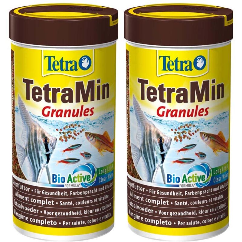Tetra - Aliment complet min granulés (Lot de 2)
