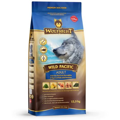 Aliment pour chien sans céréales au poisson et aux pommes de terre, hypoallergénique, 12,5 kg