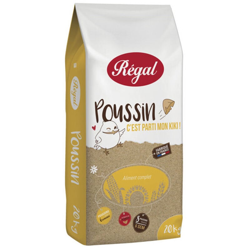Aliment poussin regal 20kg regal