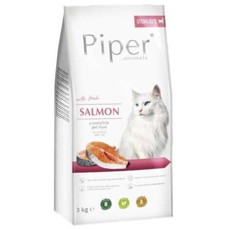 Aliment sec Piper au saumon 3 kg
