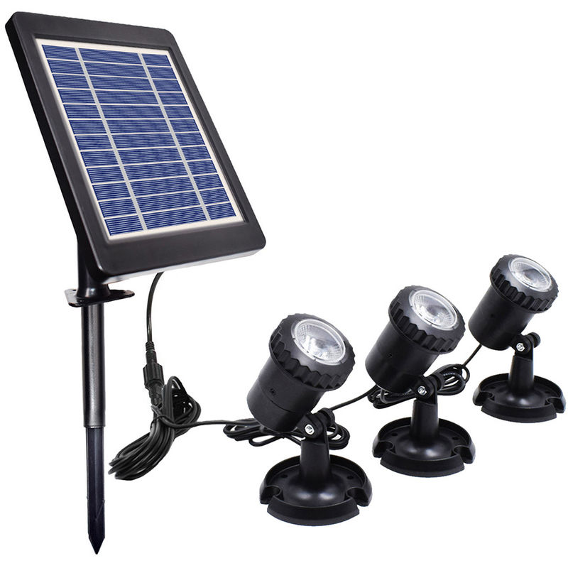 

Alimentadas por energia solar Energia L-ED Submarinismo lampara Kit, Sensible Control de luz del sensor de deteccion, azul