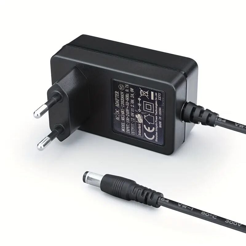 

Alimentador 12V Negro 0.6A