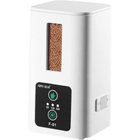 Alimentador automático para peces de acuario, alimentador con temporizador para tanques pequeños, alimentador para peces de acuario, acuarios grandes y estanques.