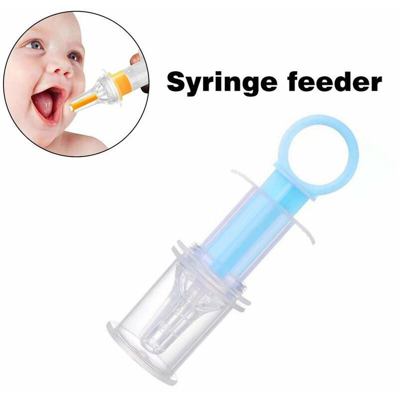 

Happyshopping - Alimentador de medicamentos para bebes Dispensador de jeringa Cuentagotas Utensilios de alimentacion para bebes con chupete de pezon