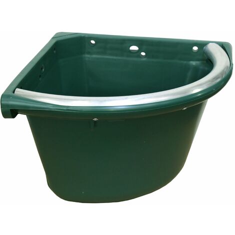 Alimentateur d'angle avec bouchon et rebord en aluminium