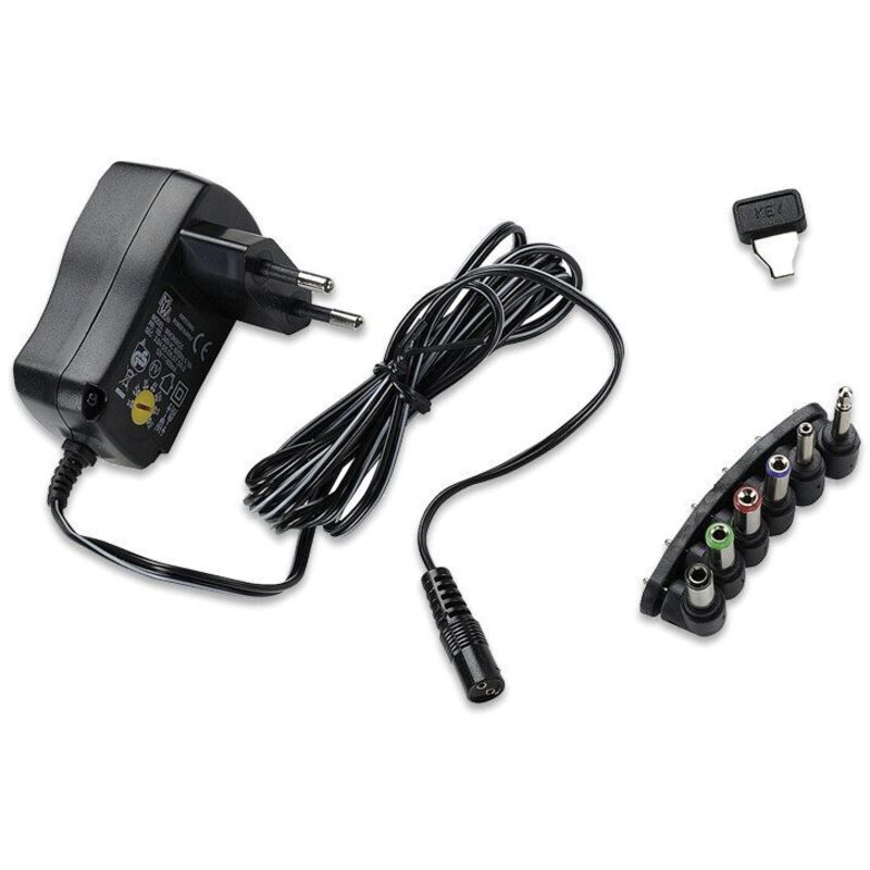 Alimentation 1a stabilisee sortie 3v 4.5v 6v 7.5v 9v 12v ITC 308403