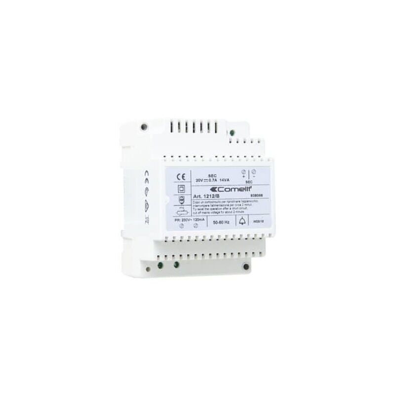 Comelit - 1212/B Alimentation 230V ca / 20 vcc / 14VA