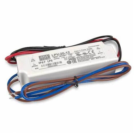 ALIMENTATION À DÉCOUPAGE - 1 SORTIE - 20 W - 12 V VELLEMAN LPV-20-12