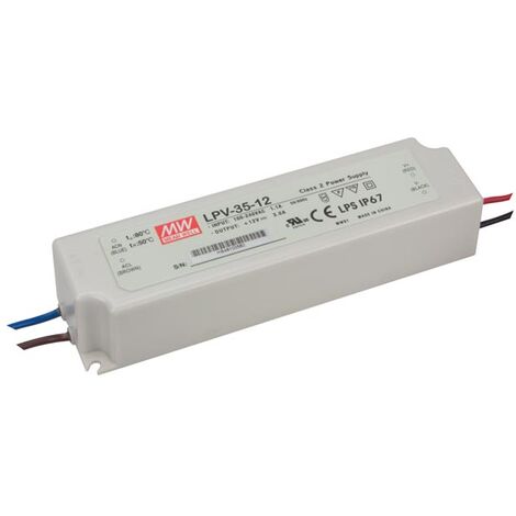 Alimentation à découpage - 1 sortie - 35 w - 12 v