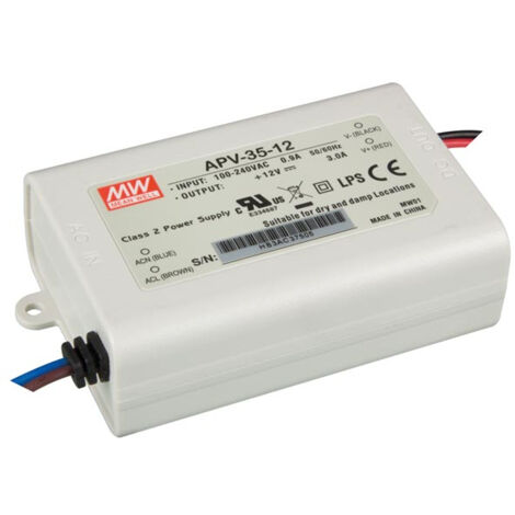 ALIMENTATION À DÉCOUPAGE - 1 SORTIE - 35 W - 12 V VELLEMAN APV-35-12