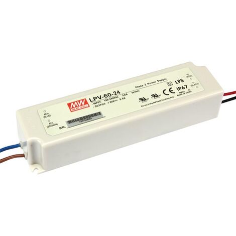 Alimentation à découpage - 1 sortie - 60 w - 24 v