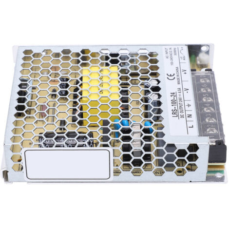 Alimentation à découpage 100W 24V pour LED, transformateur driver électronique 85-264VAC LRS-100-24