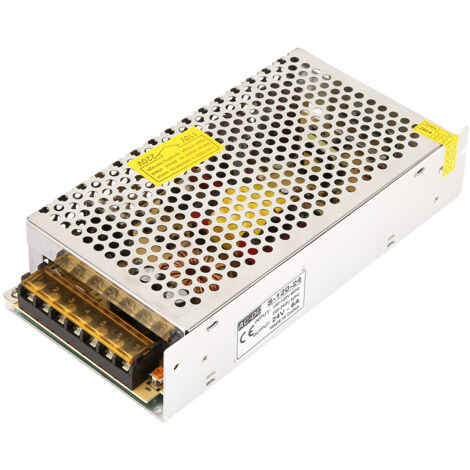 Alimentation à découpage 120W 110V-220V AC / 24V DC 5A Convertisseur de tension