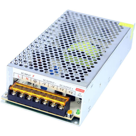 Alimentation à découpage 12V 10A universelle pour bandeaux LED - Alimentation régulée
