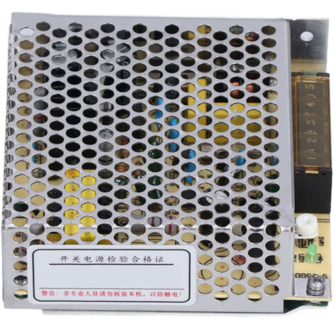 Alimentation à découpage 12V 2.1A en alliage d'aluminium pour conversion 110V/220V - S-25-12
