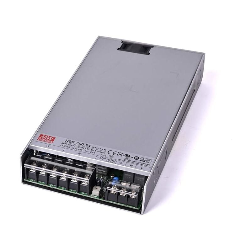 Alimentation à découpage 504W série RSP 24Vdc 21A 3 sorties RSP-500-24 MEAN WELL
