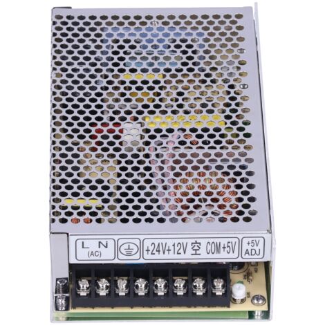 Alimentation à découpage BERM 3 sorties pour LED, boîtier alliage aluminium T‑120D