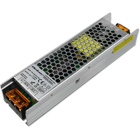 Alimentation à découpage LED Qoltec IP20  120 W  12 V  10 A  Slim