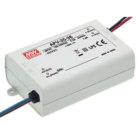 Alimentation à découpage MEAN WELL APV-35-24, 24 V-/1,5 A