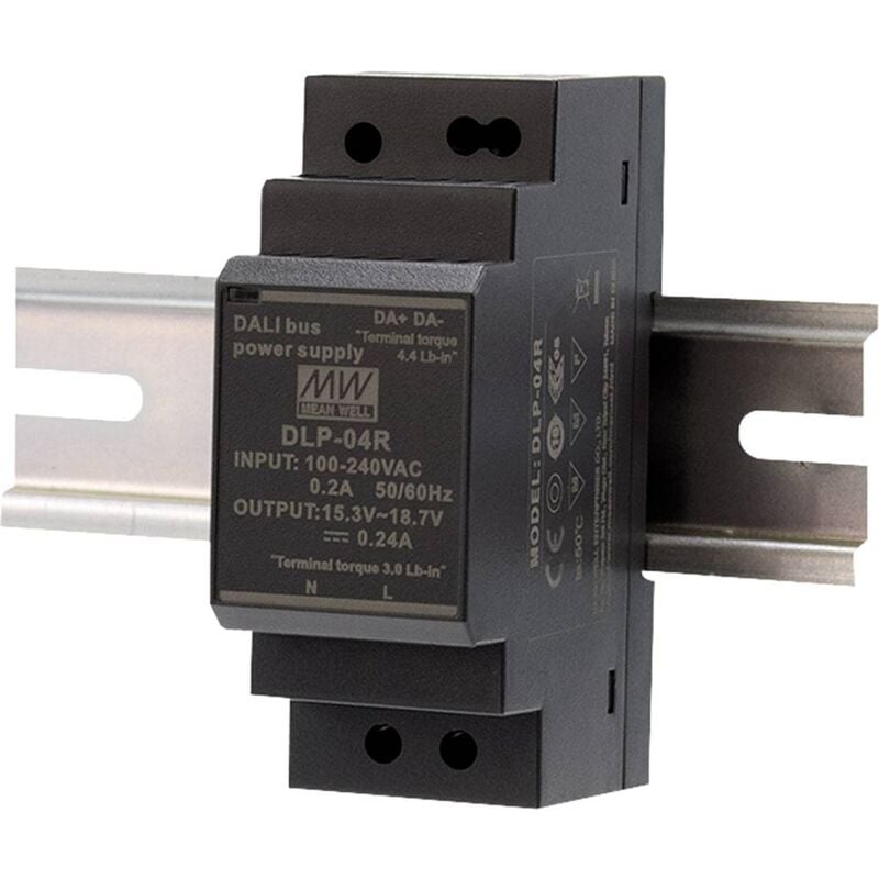 Mean Well DLP-04R Alimentation à découpage 16 V/DC 240 mA 3.84 W Nbr. de sorties:1 x Contenu 1 pc(s)