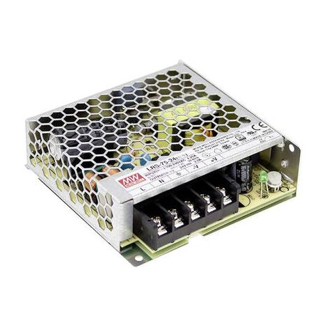 ALIMENTATION À DÉCOUPAGE MEAN WELL LRS-75-24 3.2 A 76.8 W 24 V/DC