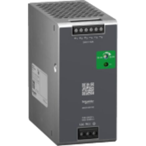 alimentation à découpage - modicon abl - 100 à 240v ac vers 24v dc - 10a - schneider electric abls1a24100