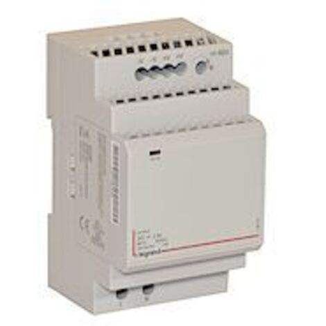 alimentation à découpage - modulaire - 24v - 60w - legrand 146723