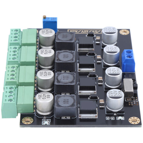Alimentation à découpage réglable 5V‑40V, module électronique multi‑canaux pour projets DIY