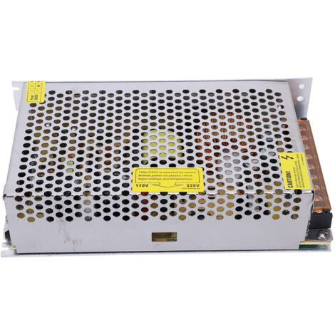 Alimentation à découpage régulée 24V 10A pour bande LED et système de sécurité CCTV