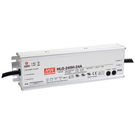 ALIMENTATION À DÉCOUPAGE - SORTIE SIMPLE - 240 W - 24 V VELLEMAN HLG-240H-24A