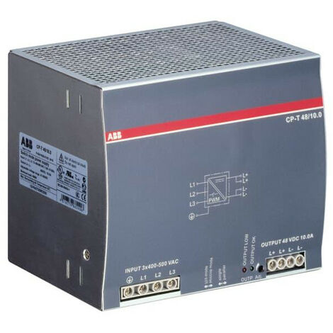 Alimentation à découpage Triphasée 48VDC/10.0A 1SVR427055R2000 ABB 242705520