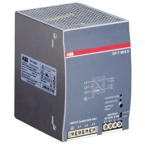 Alimentation à découpage Triphasée 48VDC/5.0A 1SVR427054R2000 ABB 242705420