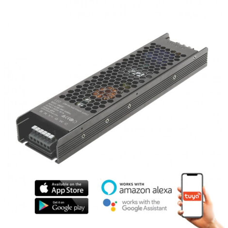 Alimentation à intensité variable par APP Tuya Led 400W 24Vdc RGB+CCT - Ledme - LM2257