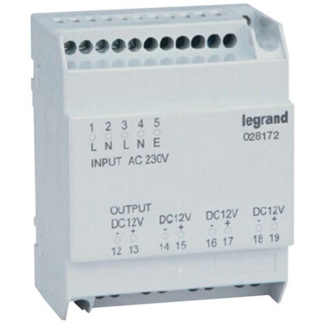 Alimentation auxiliaire externe DMX1600 pour unité de protection électronique avec entrée 230V (028172)