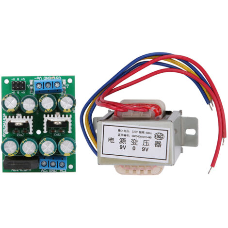 Alimentation DC Linéaire 5V 9V Convertisseur Transformateur Composants Électroniques