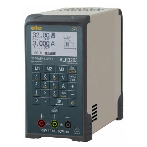 Alimentation de laboratoire, 32V, 6A, 1 sortie 96W ( Prix pour 1 )